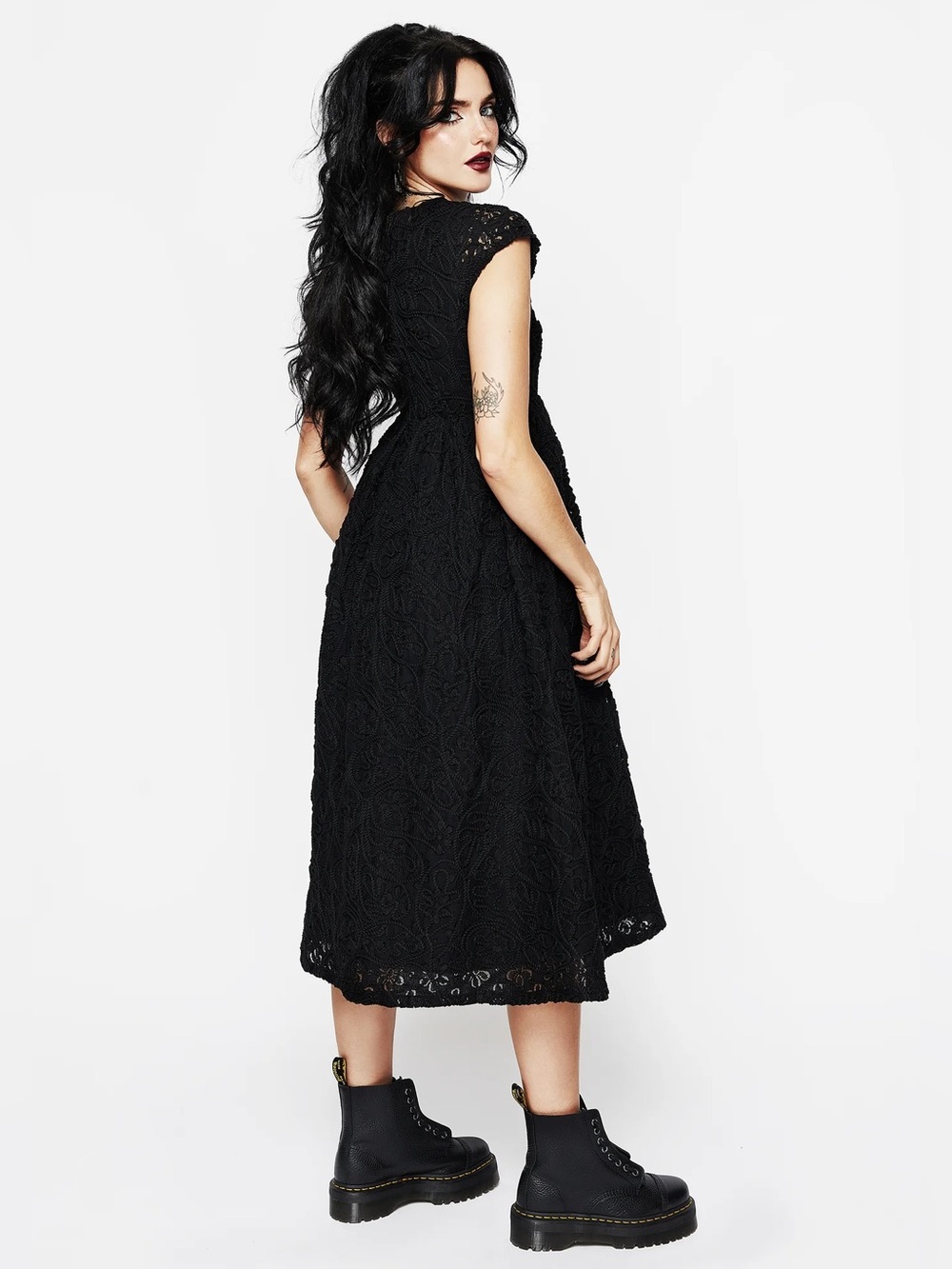 Disturbia Maladie Midi Smock Dress - Picture 3 of 12